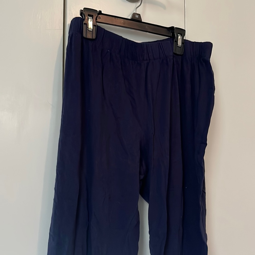 Navy Blue Pajama Pants